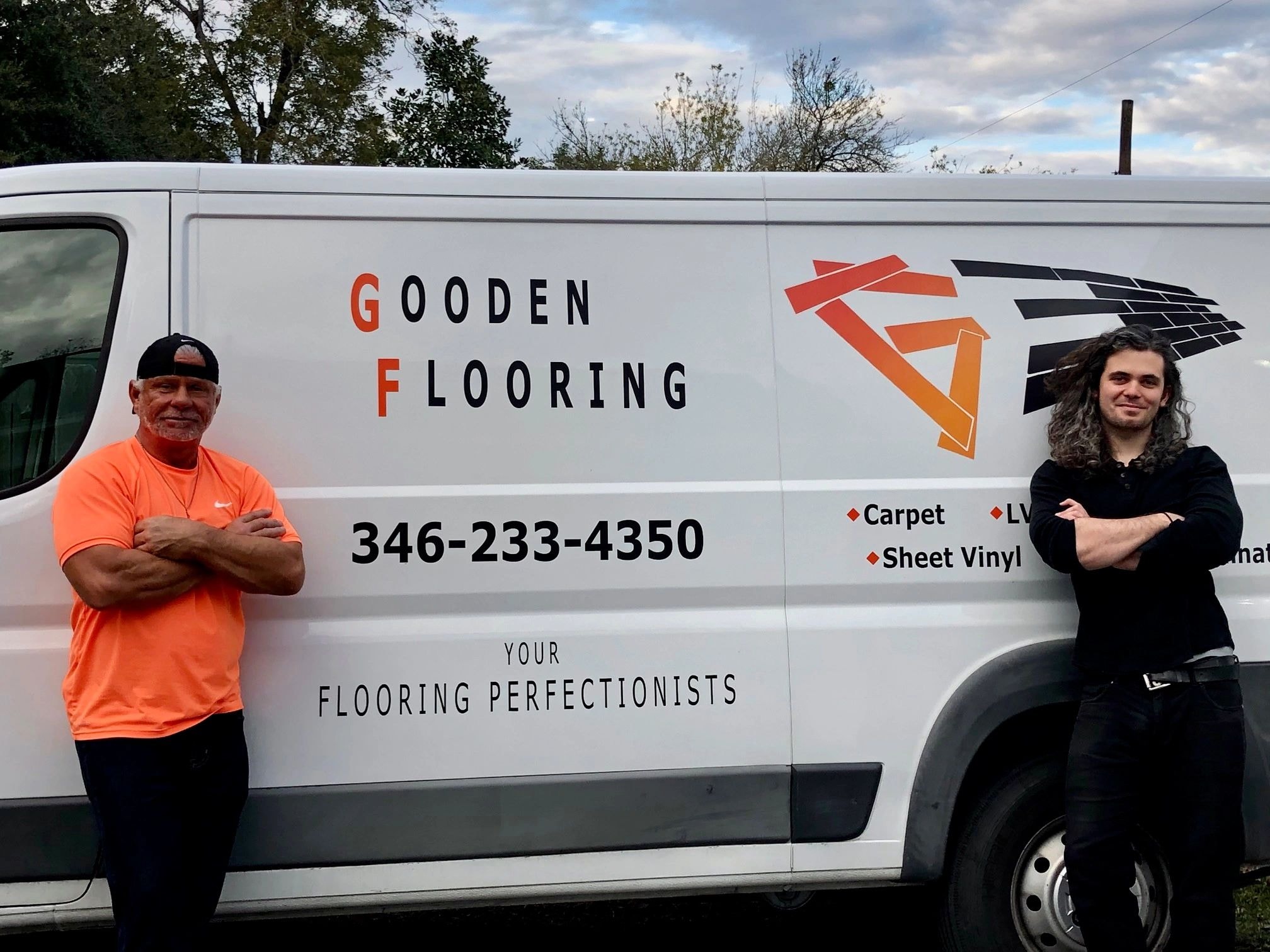 Gooden Flooring service van